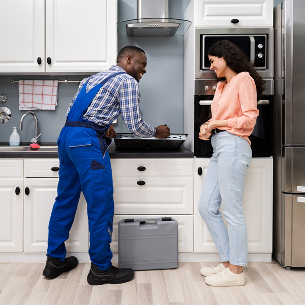 what kind of warranty do you offer on your cooktop repair services in Jackson County